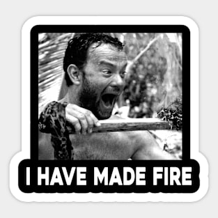 Cast Away's Legacy Tom Hanks' Unforgettable Performance Sticker